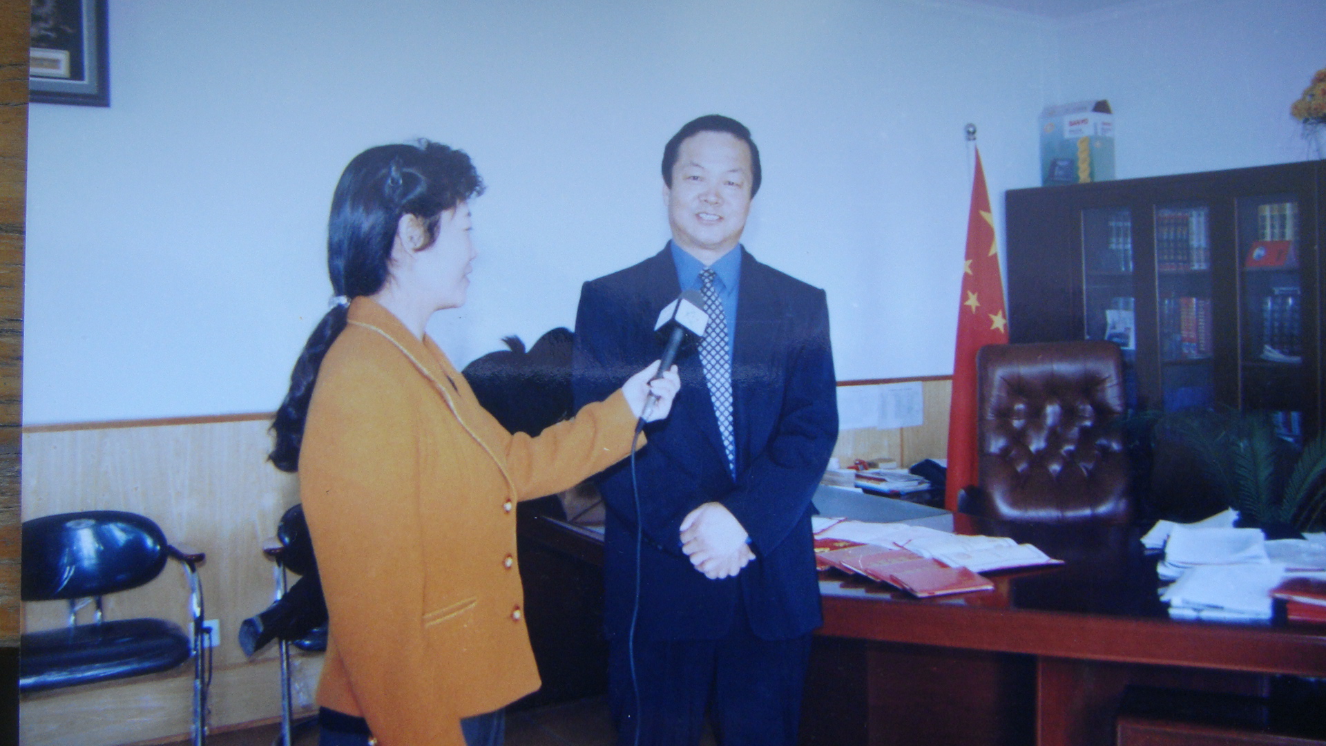 2000年中国教育电视台采访赵院长